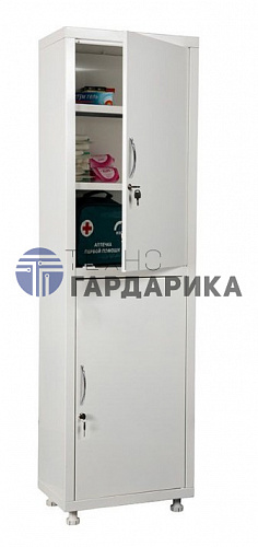 Шкаф медицинский HILFE МД 1 1650/SS Шкаф медицинский HILFE МД 1 1650/SS