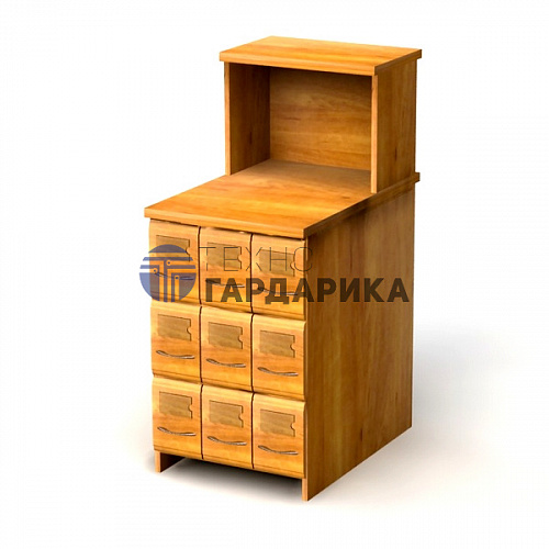 Кафедра выдачи, формулярный модуль 466х700х1100 (фасад МДФ) Кафедра выдачи, формулярный модуль 466х700х1100 (фасад МДФ)