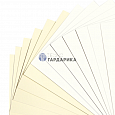 Бескислотный картон Chamois/Natural white