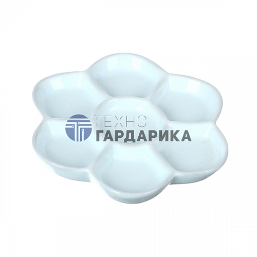Палитра фарфоровая в форме цветка Палитра фарфоровая в форме цветка